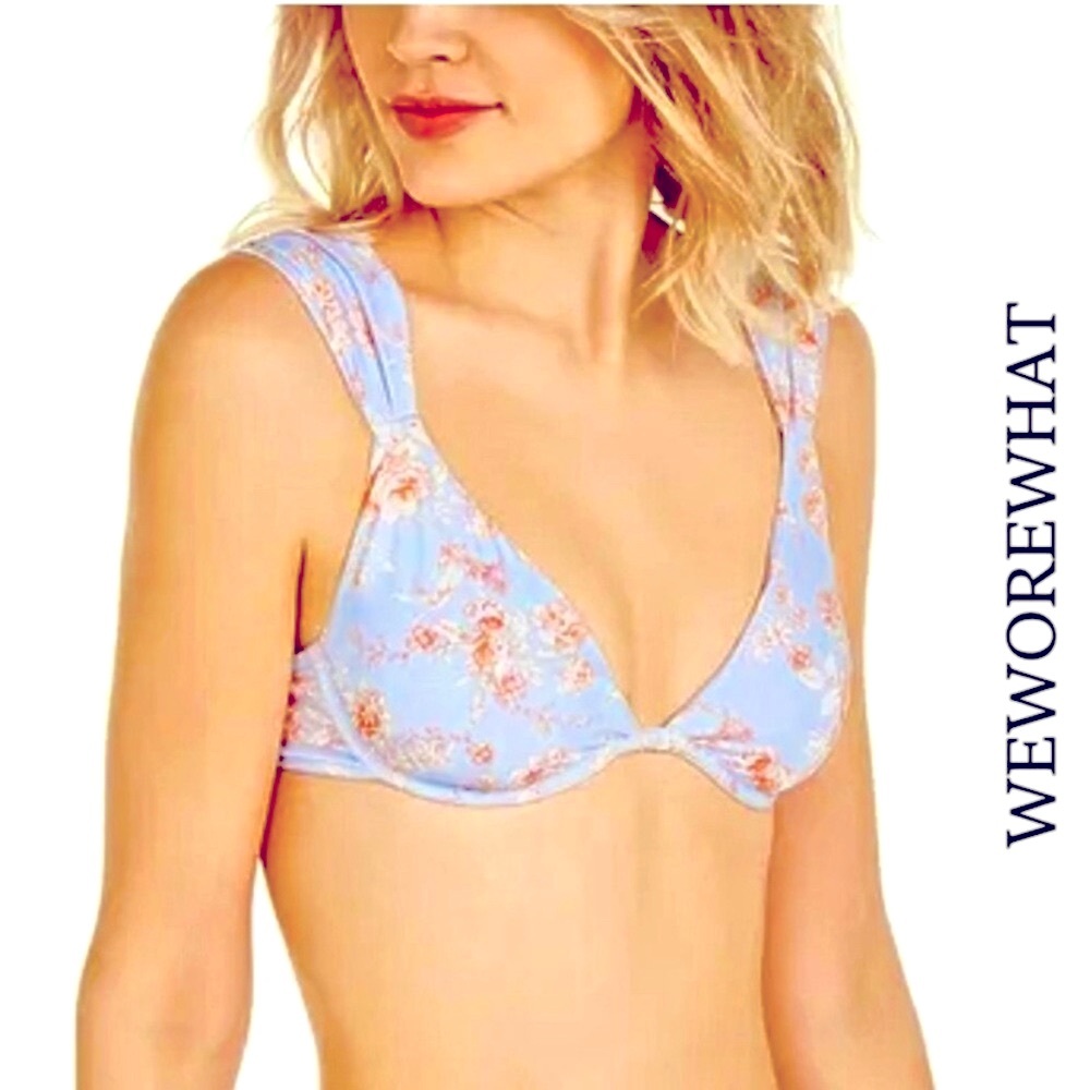 🔥NWT WeWoreWhat Bikini Top XL